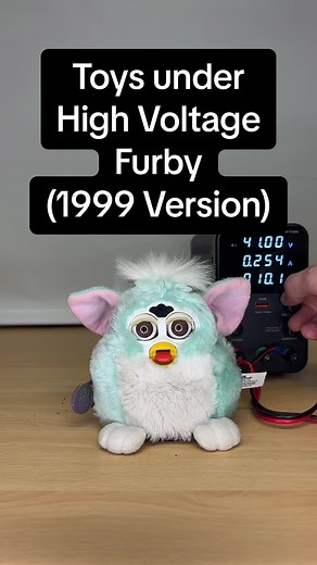 Toys Under High Voltage - Furby 1999 Version #highvoltage #toy #voltage #furby #retro #dance | Lord Of Nerds
