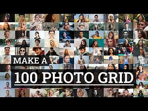 Make a 100 Photo Grid in 60 Seconds | TurboCollage