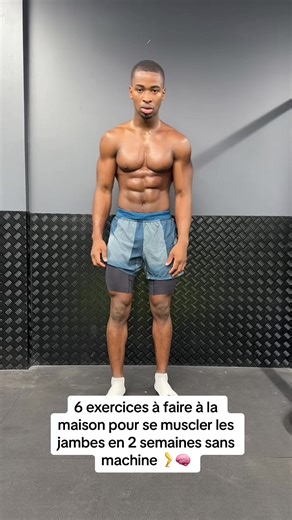 Entraînement de musculation pour les jambes sans machine