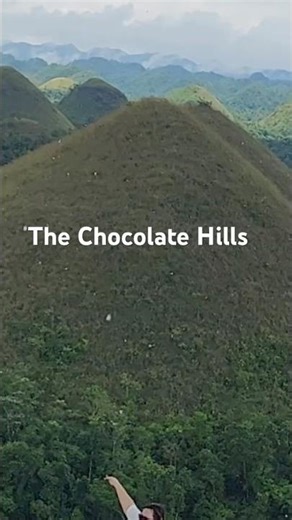 Exploring the famous Chocolate Hills in Bohol, Philippines 🇵🇭 #chocolatehills #bohol #natureview