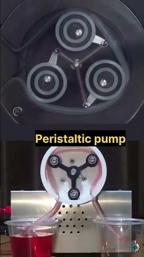 How to Pump Liquid Without Touching It! 🩸 (Peristaltic Pump) #shorts