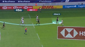 26K views · 304 reactions | Incroyable! Michaela Blyde with a rapid weaving run for New Zealand in Paris! | World Rugby Sevens | Facebook