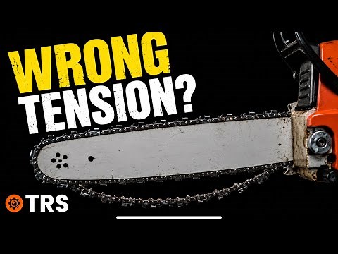 How Tight Should A Chainsaw Chain Be?