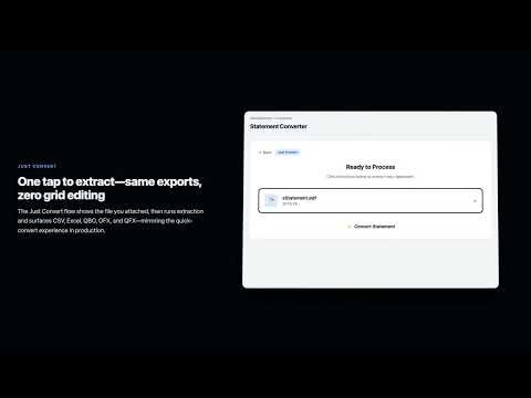 Fast Statement Converter - Trailer | Try out for free: https://www.faststatementconverter.com/