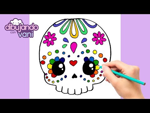 COMO DIBUJAR Y COLOREAR UNA CATRINA KAWAII - DIBUJOS FACILES - DIBUJOS KAWAII - DIBUJOS PARA DIBUJAR