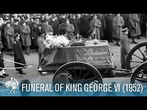 A Look Back at King George VI's 1952 Funeral Ahead of His Daughter Queen Elizabeth's