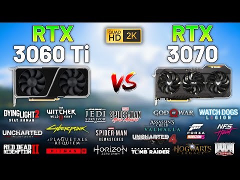 RTX 3060 Ti vs. RTX 3070 in 2023 (Test in 20 Games) 1440p "How Big is The Difference?"