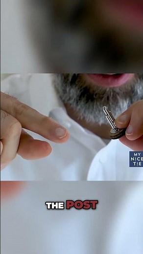 How to Put on Cufflinks - Slower Version #mensfashion #mensstyle