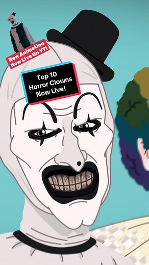 Top 10 Horror Clowns Evolution | Animated Movie and TV Clowns
