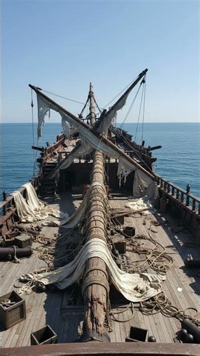 Pirate Ship Takeover-No Escape 🔥 #navalbattle #piratelife #shorts