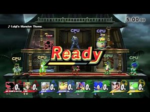 Super Smash Bros. Wii U - Classic Mode Gameplay w/ cp joe productions