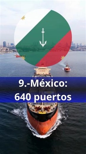 Países con más puertos marítimos...!!!