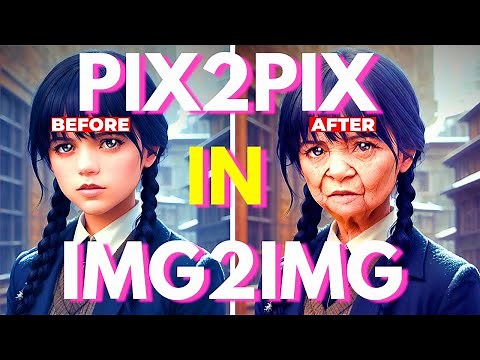 PIX2PIX IS NOW INSIDE The Img2img Tab! USE IT NOW!