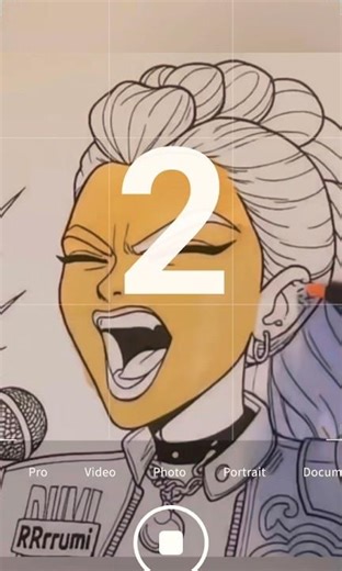 Rumi From Kpop Demon Hunters | Coloring Page