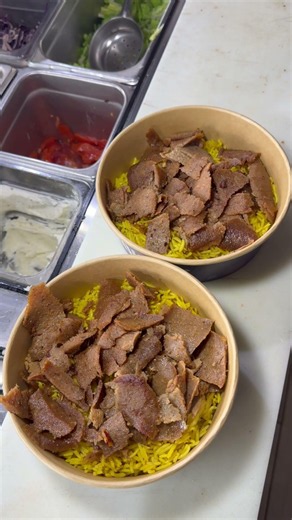 Gyro and Rice Bowl 🤌🏼 #food #foodie