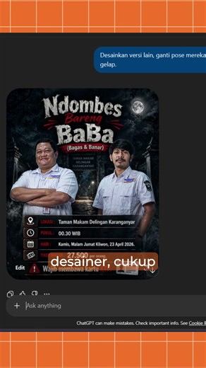 Tidak Perlu Ahli Prompt, Prompt Bahasa Indonesia Sederhanapun Jadi