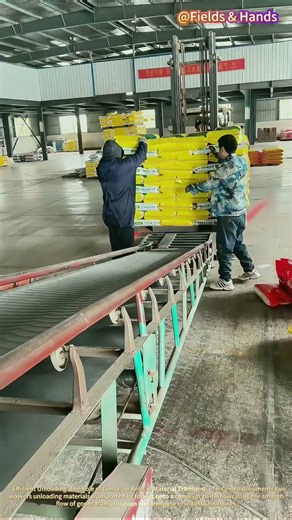 Material Handling: Unloading with Conveyor Belts