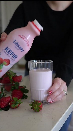 Strawberry Lowfat Lifeway Kefir