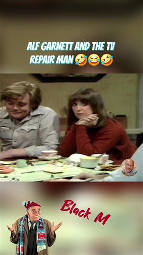 Alf Garnett Meets the TV Repairman: A Hilarious Encounter