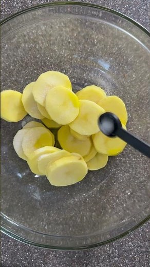 Air Fryer Sliced Potatoes