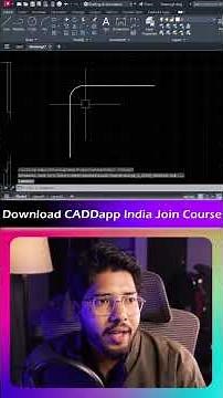 Learn AutoCAD Fillet Command Before It's Too Late! 😲 #AutoCAD