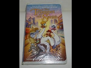 Opening To The Trumpet Of The Swan (2001) VHS - Reversed!