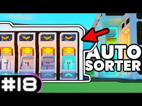 I Built an AUTO WOOD SORTER! - Lumber Tycoon 2 Cyber Series #18