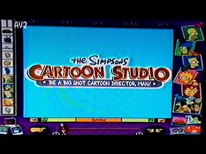 The Simpsons Cartoon Studio VHS Trailer