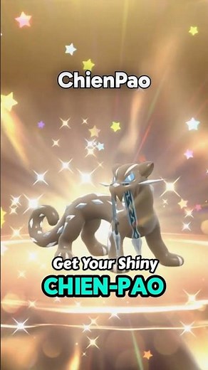 How to Get Shiny Chien-Pao in Pokémon Scarlet & Violet ❄️🐆