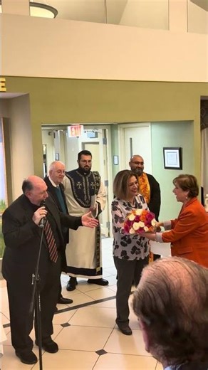 Manoogian Manor Giving Tree Mural Dedication - Community Support in Action