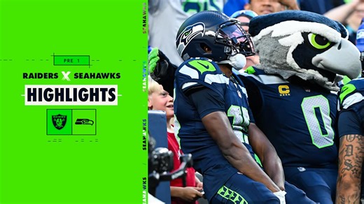 Seahawks vs. Raiders Game Highlights | Preseason Week 1