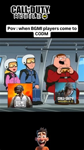 When a BGMI player enters CODM! #shorts #codm #codmobile #callofdutymobile