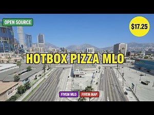 Fivem Hotbox Pizza MLO | Pizza Restaurant Interior | $17.25 | Open Source