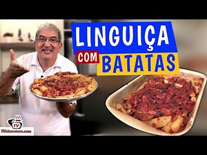 How to Make Sausage with Baked Potatoes in the Oven - Tv Churrasco