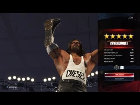 WWE W2K24 : Bob Backlund vs Diesel