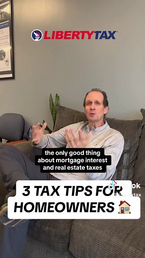 To learn more about homeownership and taxes, check out our blogs by visiting LibertyTax.com #taxtips