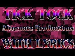 [FNF] TICK TOCK - WITH LYRICS || SONIC ORIGINALS VOL. 1 ||