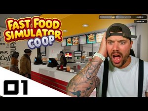 FAST FOOD SIMULATOR COOP #1 ▶ NOUVELLE AVENTURE !