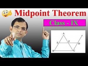 Midpoint Theorem Class 9th