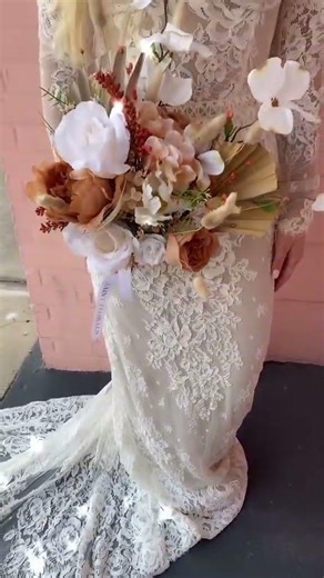 feeling young and beautiful in this flora masterpiece... #Shorts #lovebridalboutique