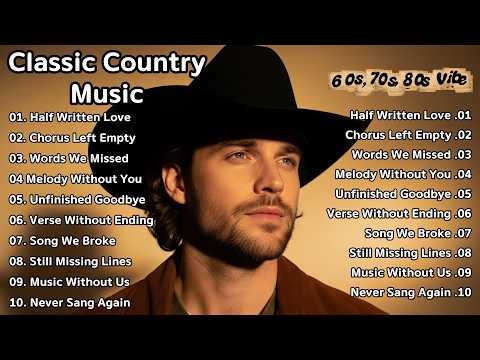 Songs We Never Finished | Classic Country Oldies Love Songs 60s 70s 80s - Classic Country Music