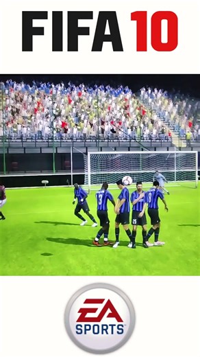 Ronaldinho FIFA 10 Xbox 360 #fifa10 #freekick #ronaldinho #gaming