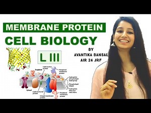 Membrane Protein PART 1|Cell Biology Transmembrane|Lipid Anchor|GPI anchor protein|β-barrel| Video Lecture | IIT JAM Biotechnology Crash Course