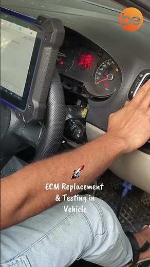 ECM Replacement & Testing in Vehicle