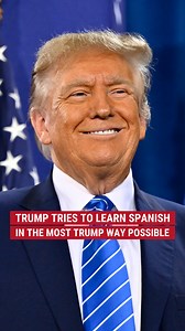 Rachel Campos-Duffy teaches President Trump how to say his famous catch phrase in Spanish — and it's very on brand. Watch the full interview on Fox Noticias today at 4p ET: https://noticias.foxnews.com/shows/fox-noticias | Fox News
