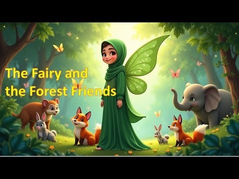 The Fairy and the Forest Friends | Fairy Tale | Fairy Jungle Story | English Story | Animal Story