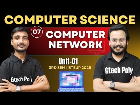 Computer Network | OSI Model | Unit-01 P-07 | CSE 3rd Sem by Ujjwal Sir BTEUP 2025