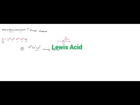 Lewis Acid | Why is AlCl₃ a Lewis Acid?