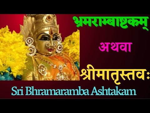 Sri Bhramaramba Ashtakamभ्रमराम्बाष्टकम् (श्रीमातृस्तवः)शत्रुबाधा,कृत्रिमदोष,नित्य पाठ से निश्चितलाभ