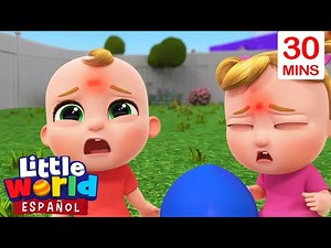 Canción del Boo Boo🎤 Canciones Infantiles🎶Little World En Español👶🏻🌎Dibujos animados para niños
